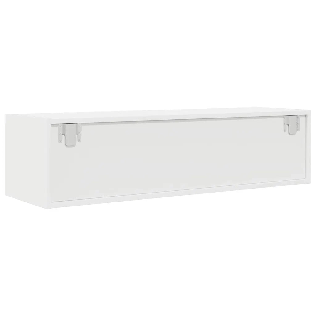 Mobile Porta TV Bianco 100x31x25,5 cm in Legno Multistrato 861472