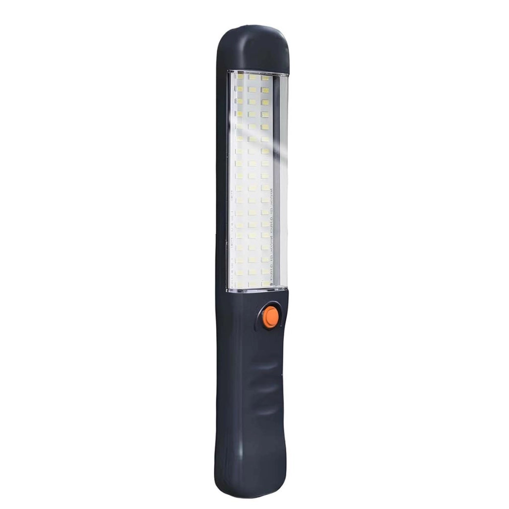 Lampada da lavoro LED 5W 3600mAh ricaricabile con gancio girevole a 360° Nero Avizar