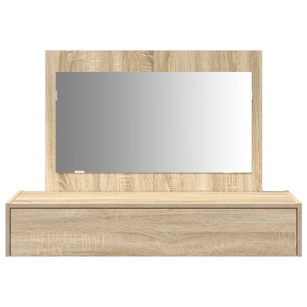 Toeletta a Muro Rovere Sonoma 100x40x70 cm