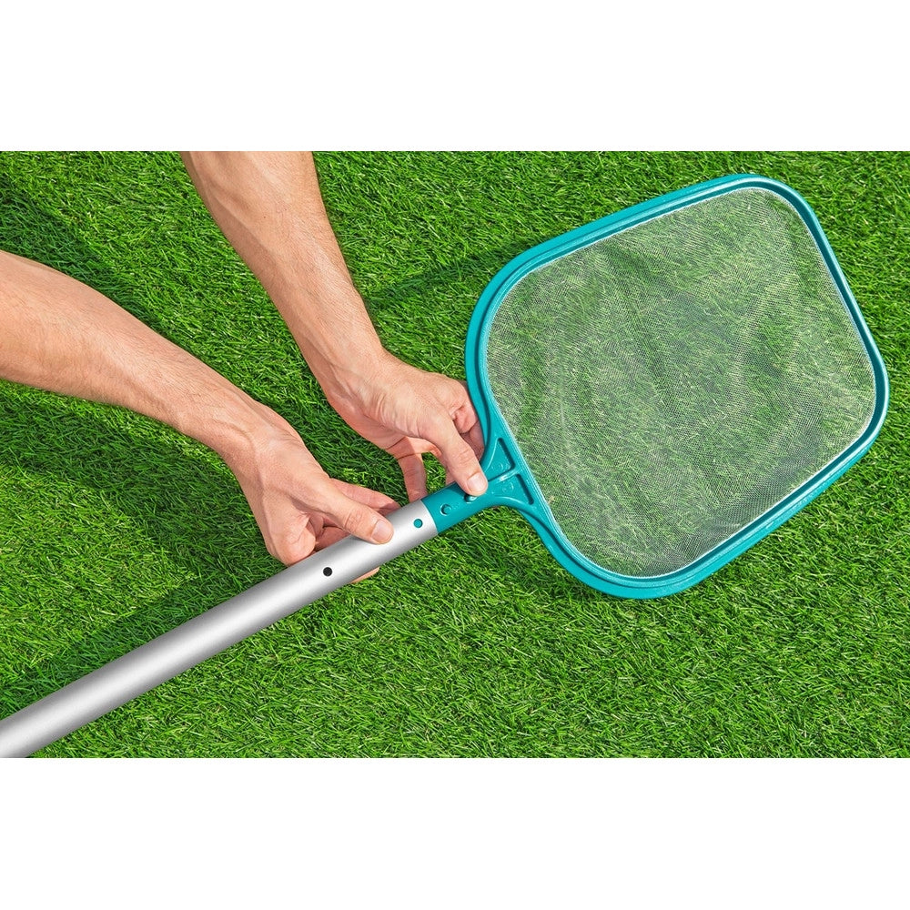 Trade Shop - Retino Di Superficie Raccogli Foglie Per Pulizia Detriti Piscina 44x30x4cm 58277 -