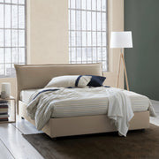 Letto Matrimoniale Andyymion, Letto Matrimoniale Sfoderabile Made in Italy, Beige