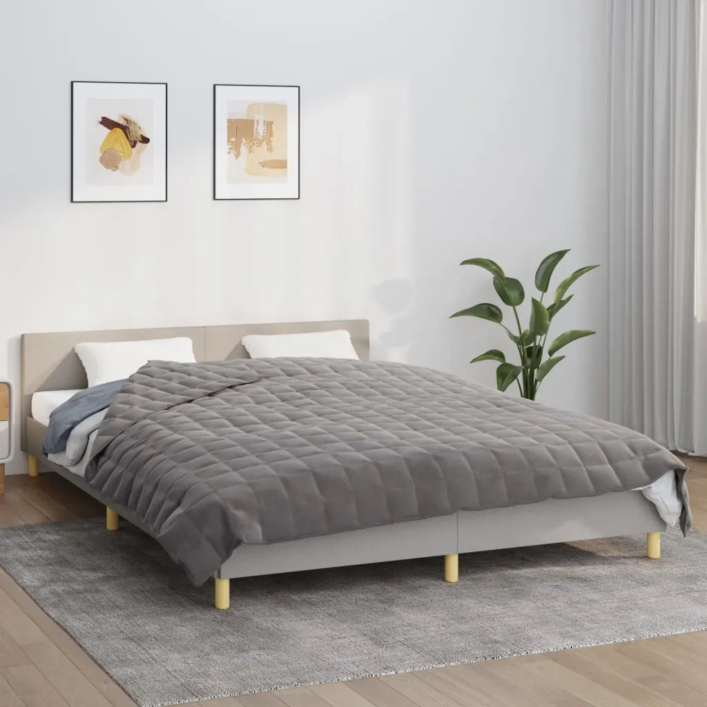 Coperta Ponderata Grigia 200x230 cm 9 kg Tessutocod mxl 93462