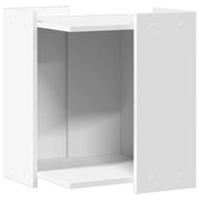 Recinto per Lettiera per Gatti Bianco 80x50x45 cm in Truciolato CFW7109498
