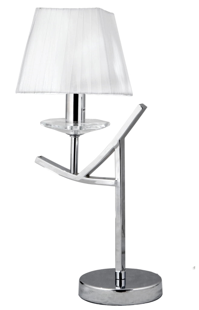 Lampada da tavolo Candellux Valencia 41-84609 cromata
