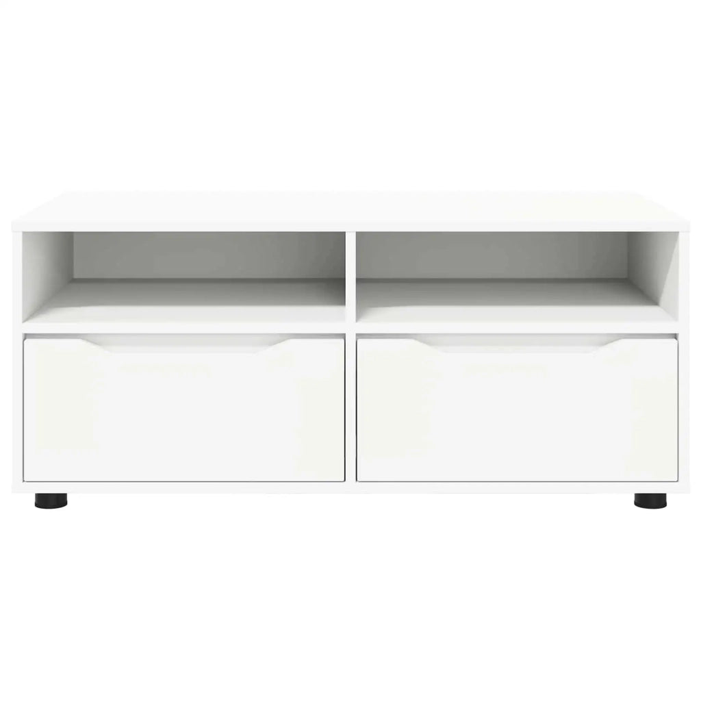 Mobile TV Bianco 100 x 48 x 43 cm Legno multistrato 888927