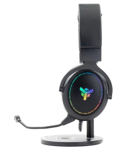 itek H500 Auricolare Cablato A Padiglione Gaming Nero