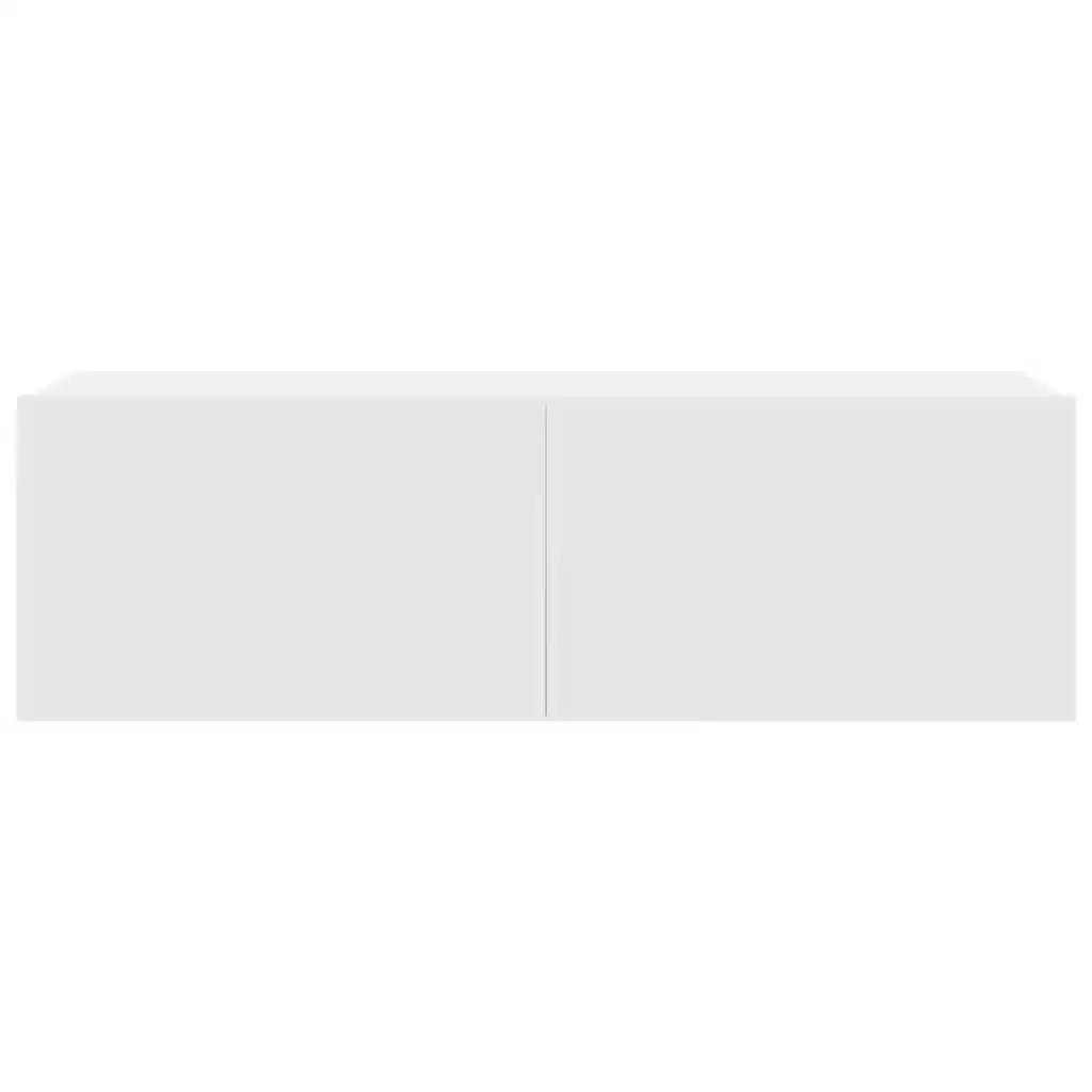 Set di Mobili Porta TV 4 pz Bianco in Legno Multistrato 3114630