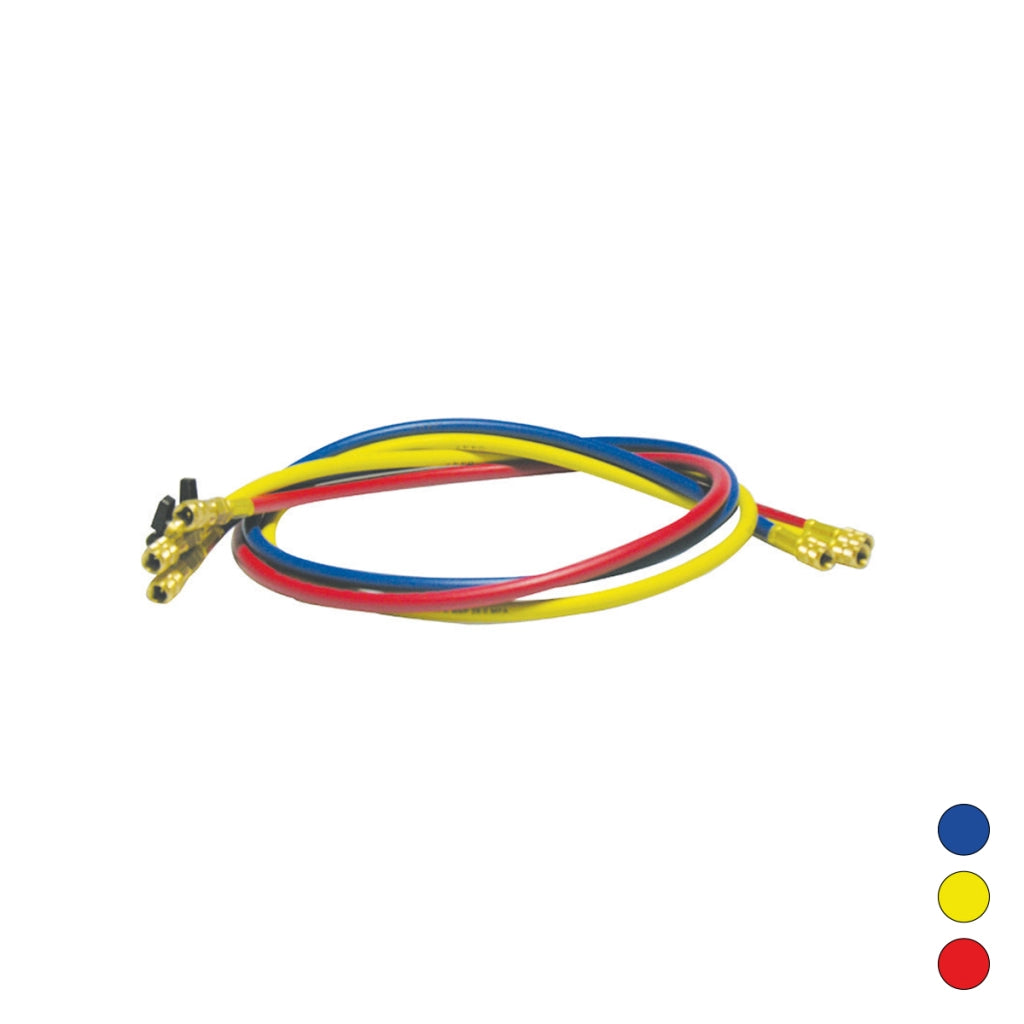 TUBO FLESSIBILE FRUSTA 1500 MM ATTACCHI IN LINEA CON VALVOLA A SFERA 5- Blu- MARIE- pezzi 1