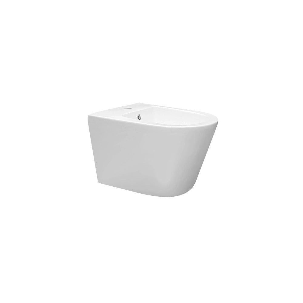 Bidet Sospeso YJ-1385 in Ceramica Bianco Lucido