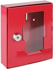 Cassettiere a chiave 15,0 x 12,0 x 4,0 cm, colore RAL 3001 rosso segnale