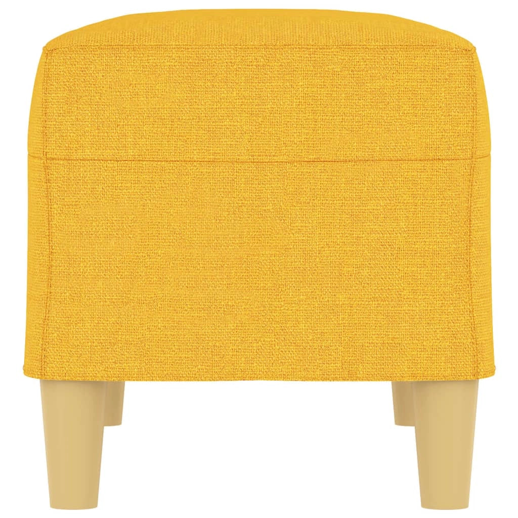 Panca/panca 70 x 35 x 41 cm tessuto giallo chiaro 02_0010453