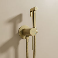 Rubinetto Bidet Rea Foss Clif Brush Gold