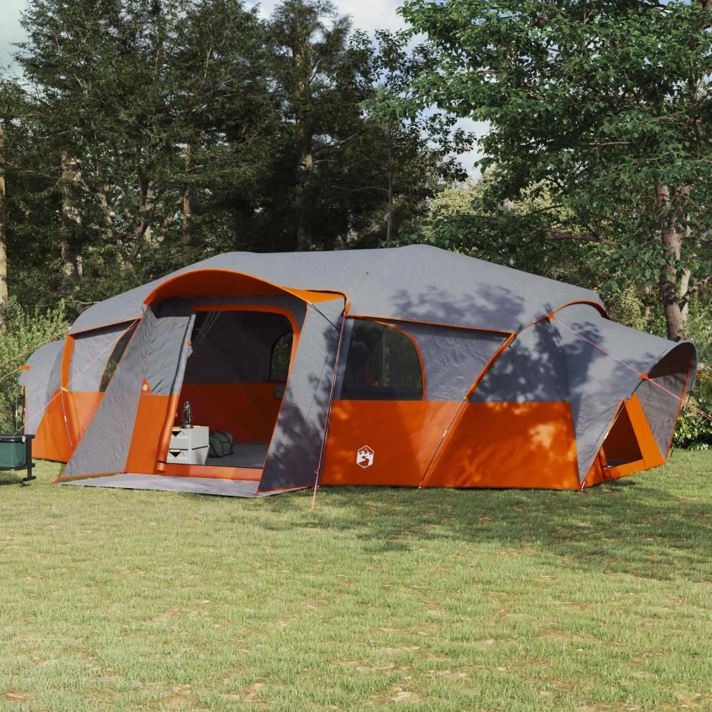 Tenda familiare con telo da pioggia resistente all'acqua tunnel