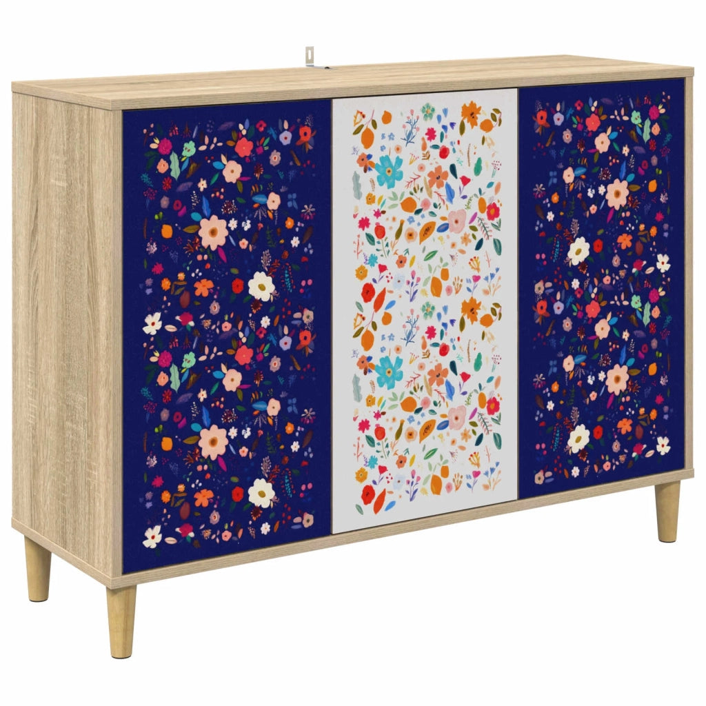 Credenza MAINZ Sonoma 102 x 33 x 75 cm Legno ingegnerizzato 8006964