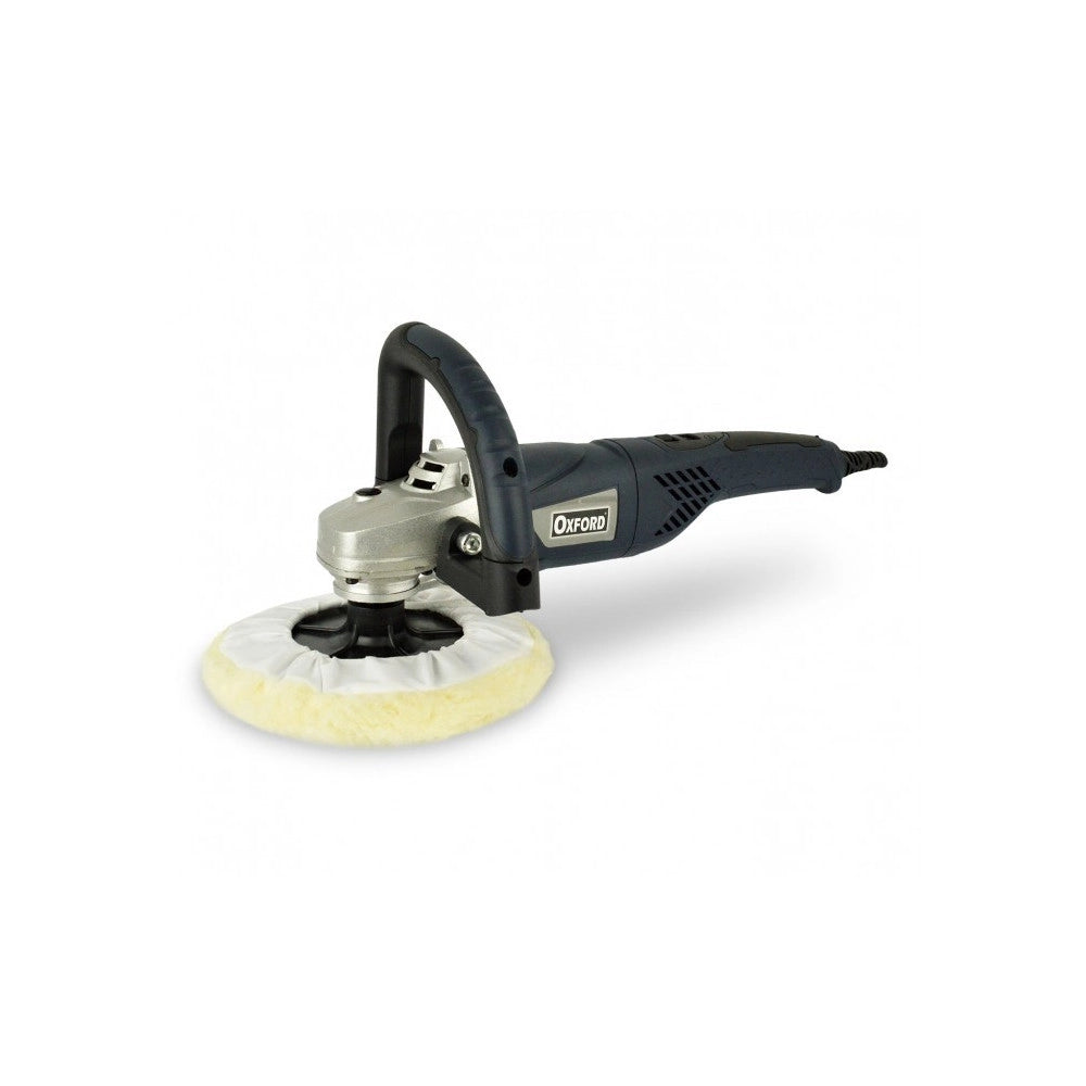 Trade Shop - Lucidatrice Angolare Per Carrozziere 180mm 1260w Con Regolazione Giri Prof -