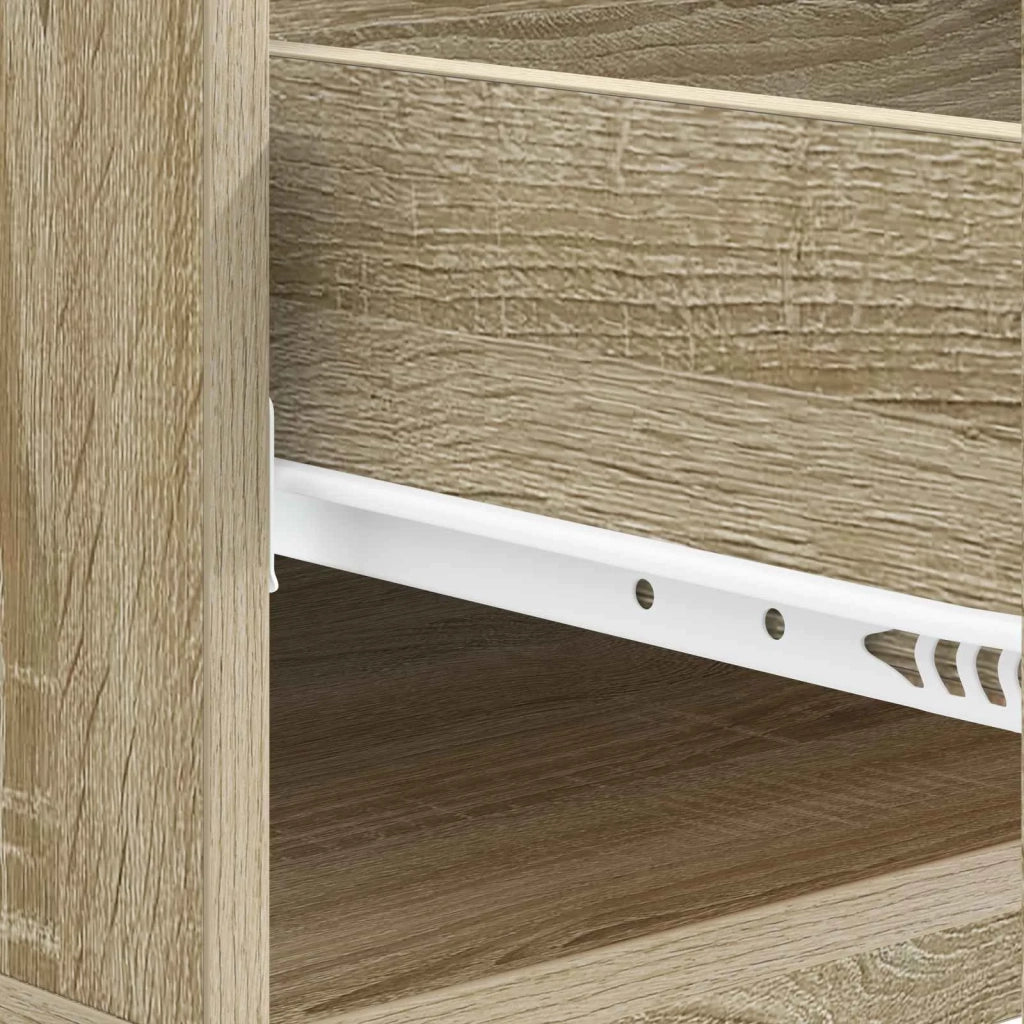 Tavolino da salotto con cassetto Rovere Sonoma 49 x 50 x 40 cm