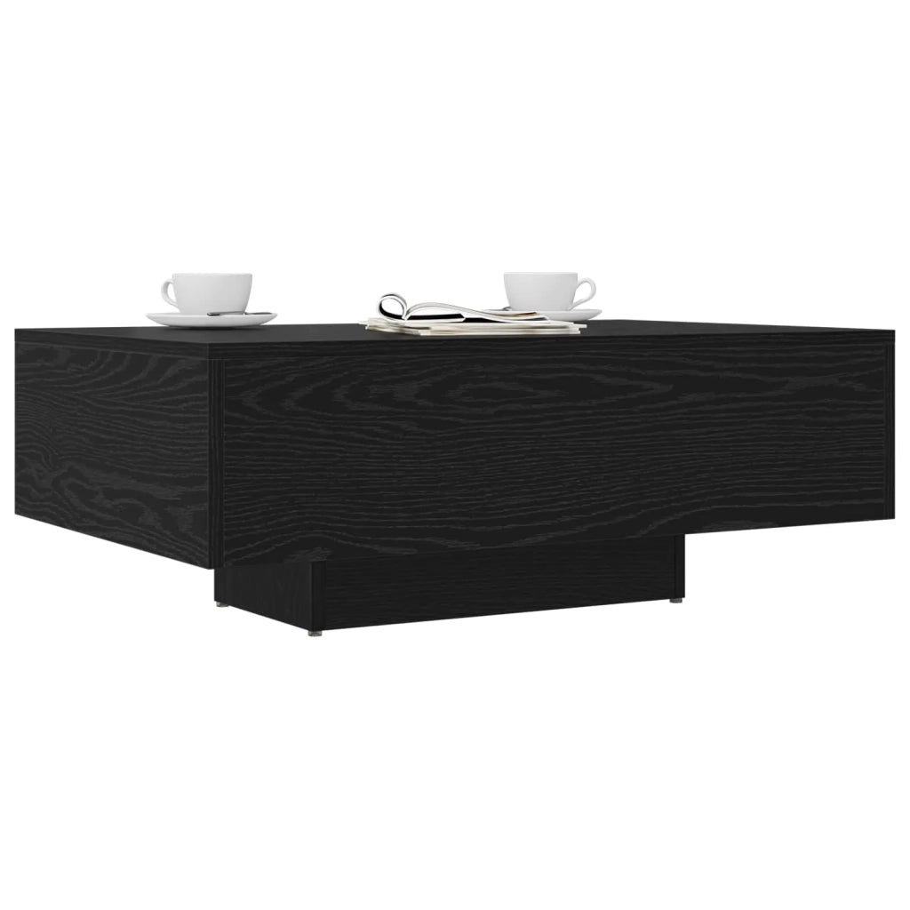 Tavolino da salotto | Tavolino da caff¨¨ | Tavolino da Soggiorno Rovere Nero 85 x 55 x 31 cm