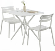 Set di mobili da giardino Vela con 2 sedie 2