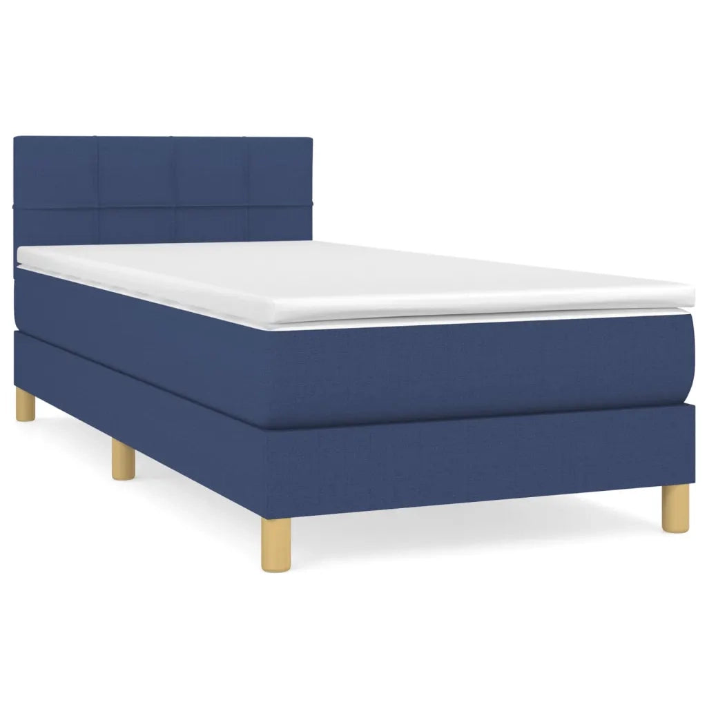 Giroletto a Molle con Materasso Blu 90x200 cm inTessuto 3140591