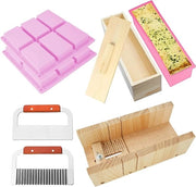 Set di 8 confezioni per la produzione di sapone artigianale con diverse forme