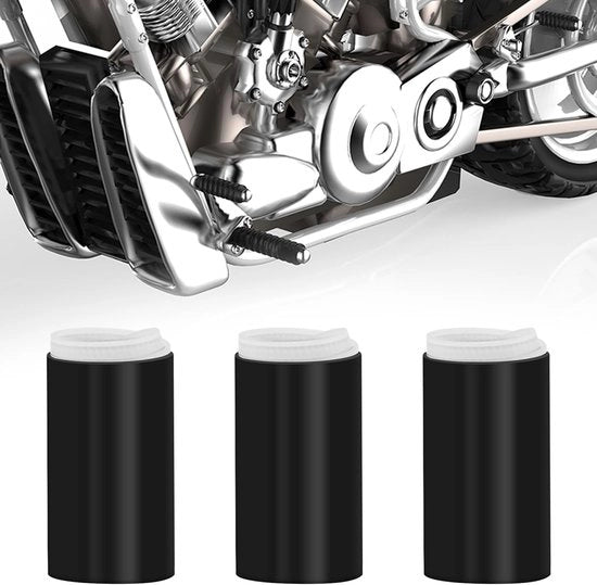 Protezione schaltabattente 3 pezzi - Gomma silicone - Protezione dall'usura - Prevenzione del fango - Flessibile - Adatto per motocicli - Protezione schaltabattente