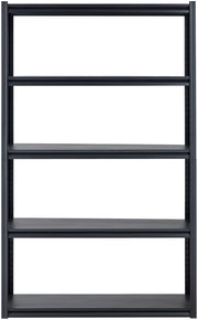 Stangia di Cadenza per Garage, 5 Piani - 1361 Kg di Capacità di Carico - Struttura in Acciaio Riscaldabile - 45,7 x 121,9 x 198,1 Cm - Nero