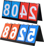 Tavolo di punteggio portatile - display a 2/3/4 cifre a rotazione - indicatore sportivo multifunzionale per basket, calcio, badminton - utilizzo sia all'interno che all'esterno Padel Tavolo di punteggio