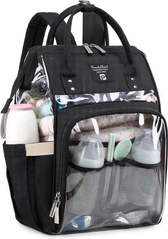 Borsa per bambino, stile e funzionale, con ganci, impermeabile, multifunzionale, grande capacità, borsa per viaggio