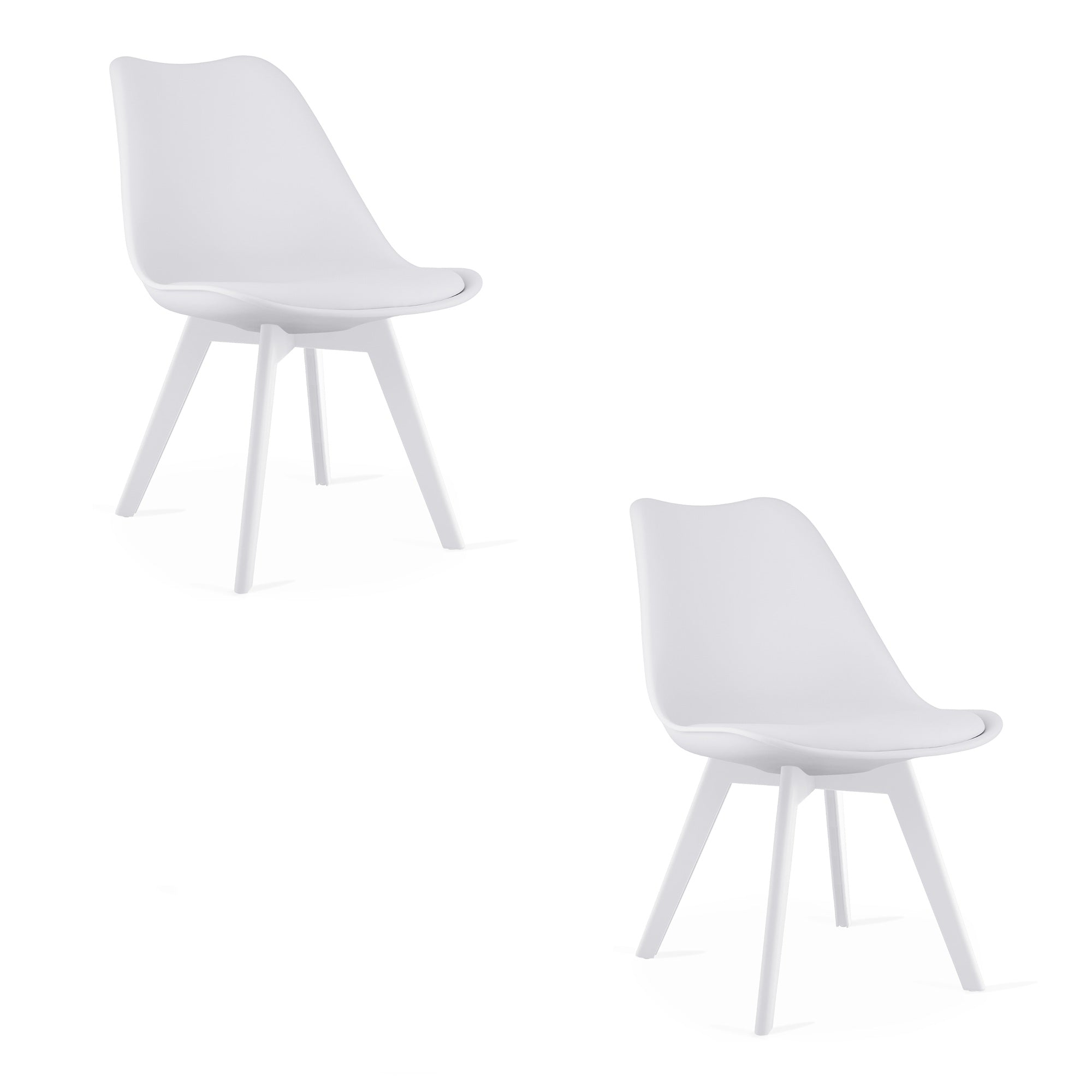 Sedia VALORA RIXK - Design ergonomico per soggiorno, studio, sala da pranzo x2