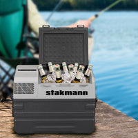 Frigorifero per Auto Barca Camper 12V e 220V con Compressore AC/DC Portatile 42L