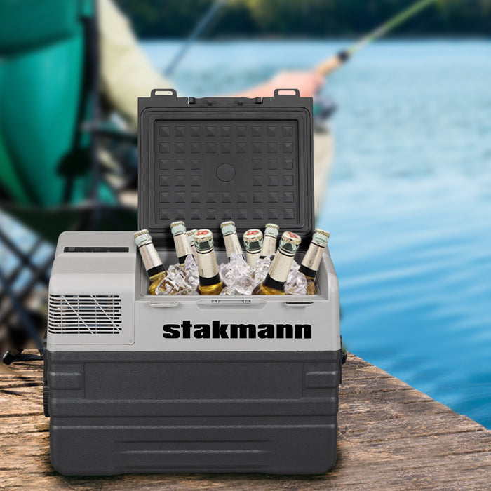 Frigorifero per Auto Barca Camper 12V e 220V con Compressore AC/DC Portatile 42L