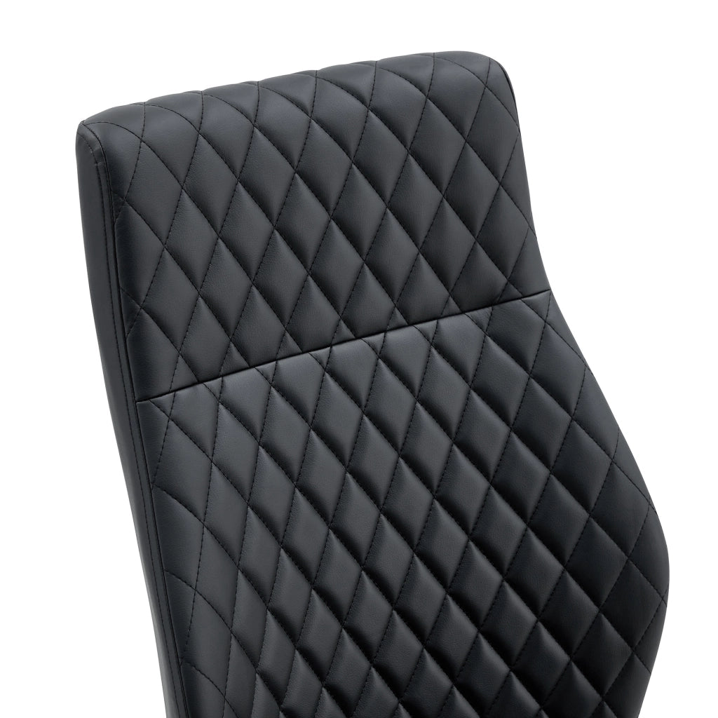 Set tavolo da pranzo e sedie con 1 tavolo rotondo e 2 sedie; doppio ripiano; in MDF e metallo nero