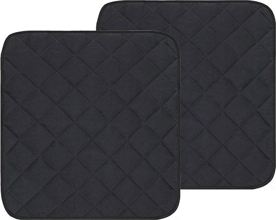 Set di 2 cuscini per sedie - Assorbenti - Lavabili - Riciclabili - Protezioni per sedie - 22x29 - Per incontinenti
