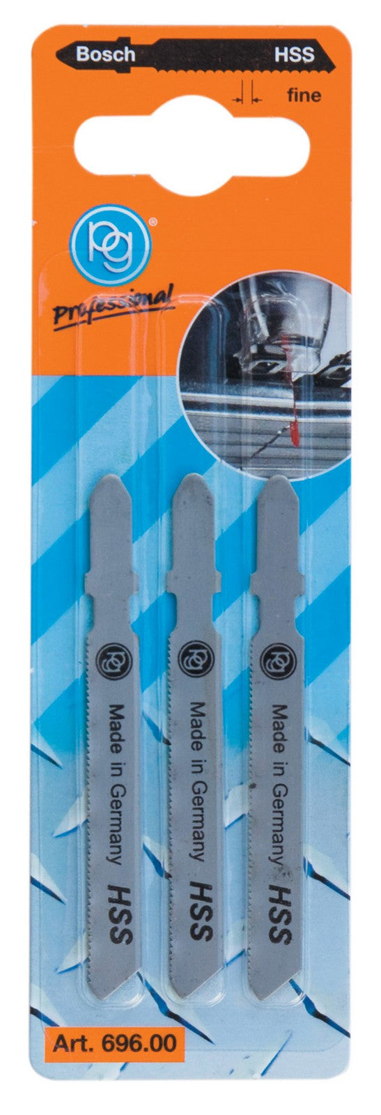 poggi 696.00 3 lame per seghetto bosch denti fini cod:ferx.39228