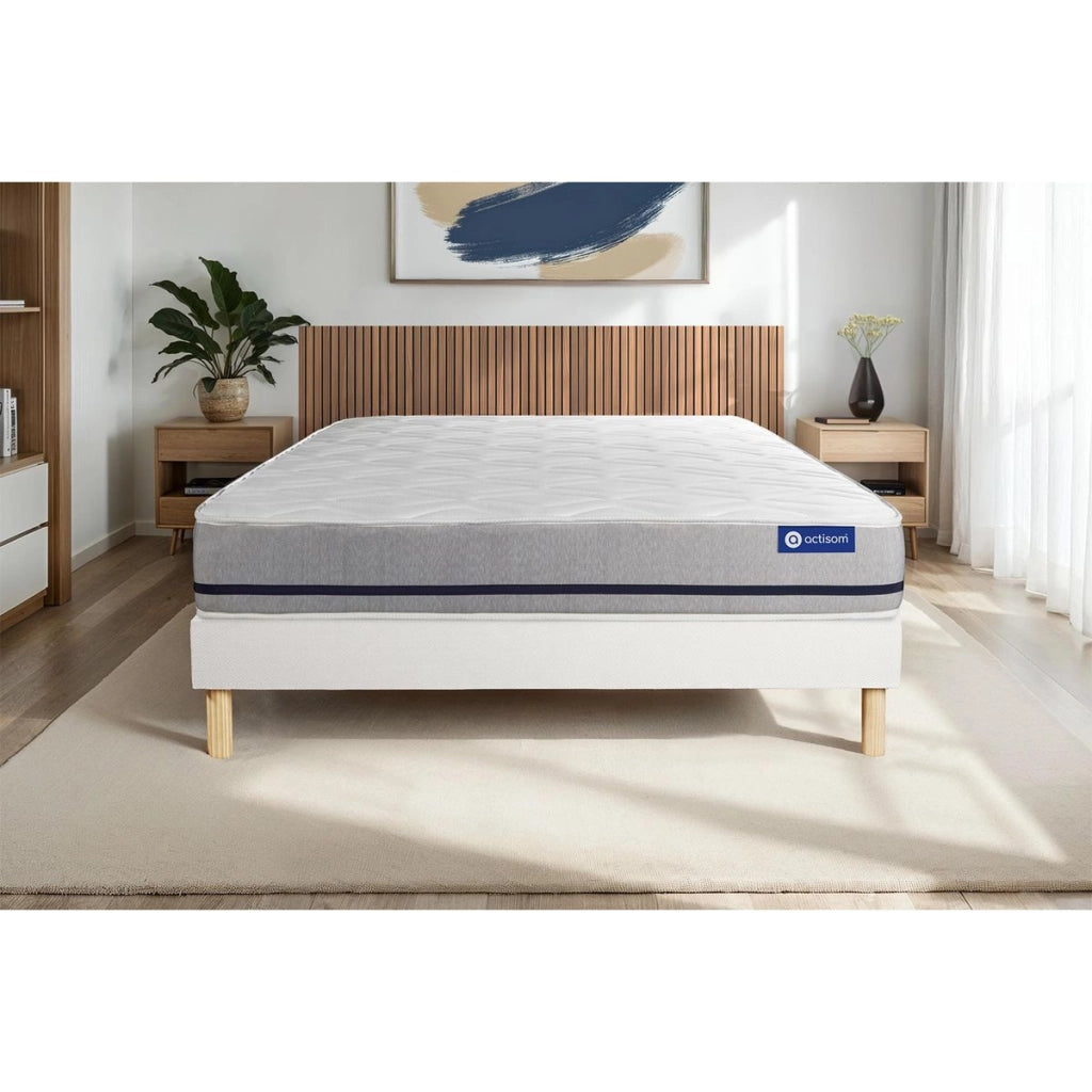 Kit rete e materasso Actiflex soft 120x220cm - Spessore : 20cm - Molle insacchettate - Moderatamente rigido