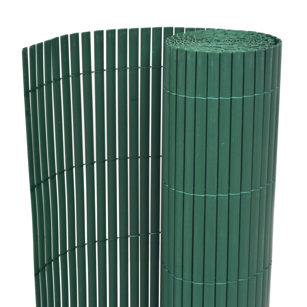 Parete del Giardino Doppia Faccia PVC 150x500 cm Verde