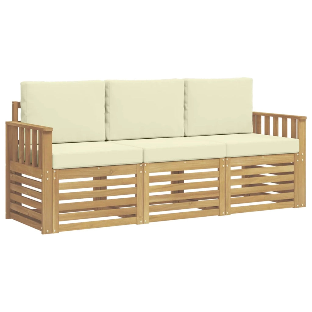 Set divani Legno di Acacia Massello