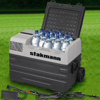 Frigorifero per Auto Barca Camper 12V e 220V con Compressore AC/DC Portatile 42L