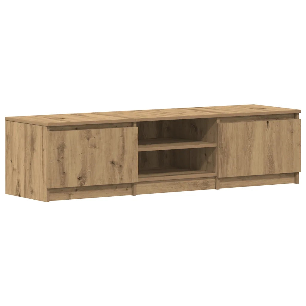 Mobile Porta TV Rovere Artigianale 140x40x36 cm Multistrato