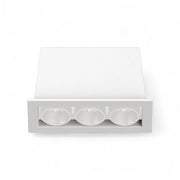 Faretto LED Incasso Rettangolare Triplo 6W CRI>90 Fascio 24° Bianco – 3000K 4000K 6000K Colore della luce: Luce fredda