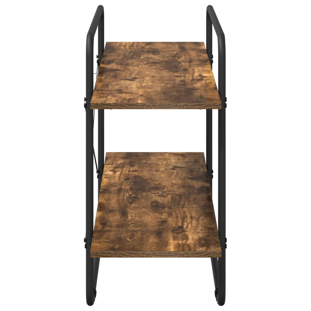 Libreria 2 livelli 100 x 35 x 70 cm PB Rovere Fumo 8007800