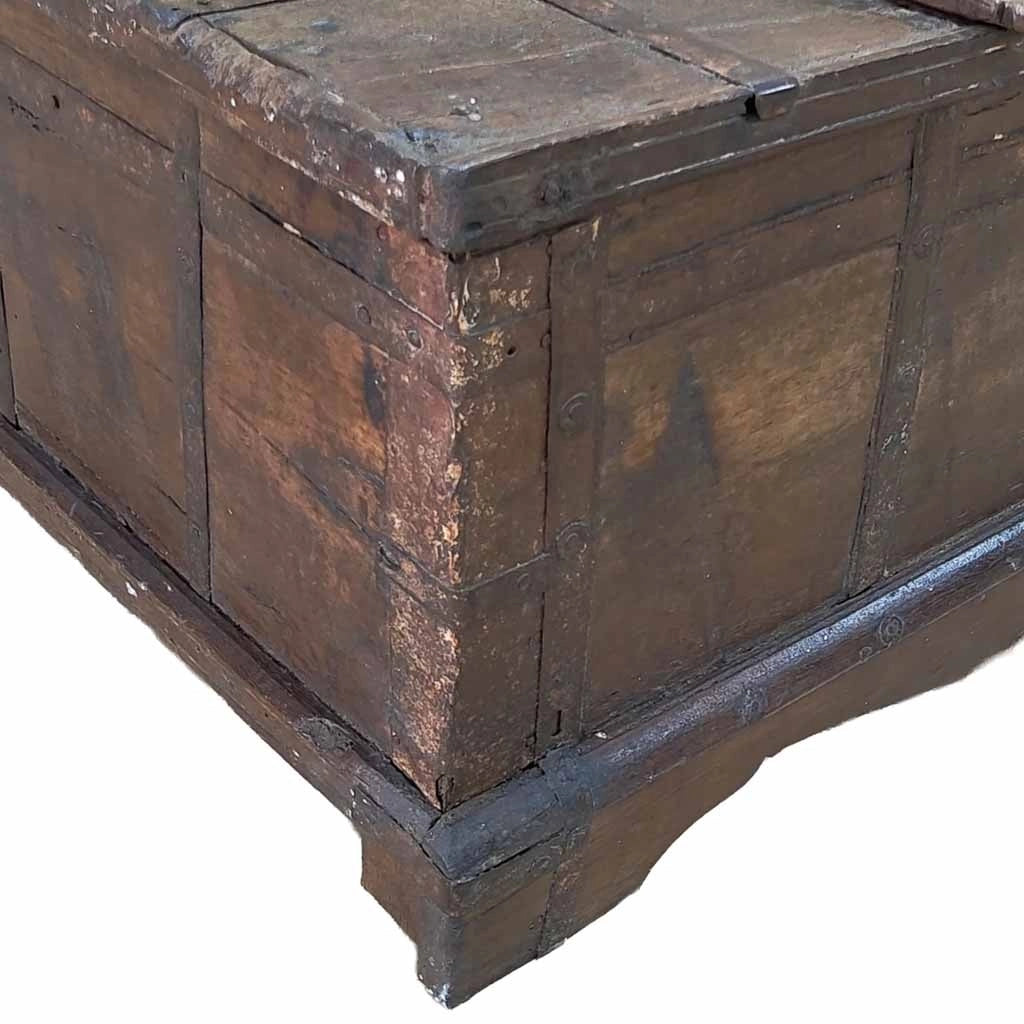 Baule in legno fatta a mano 109x64x45h cm