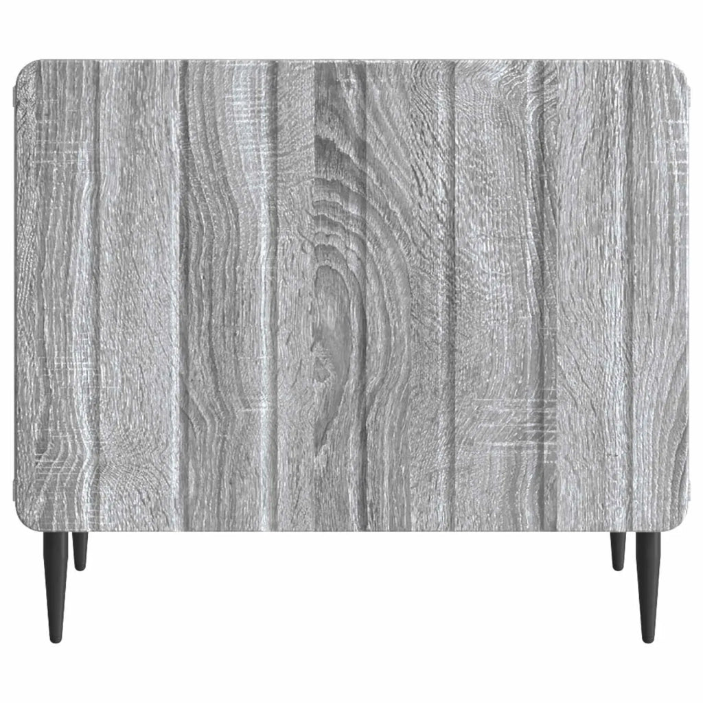 Tavolino da salotto con cassetto Grigio Sonoma 49 x 50 x 42 cm