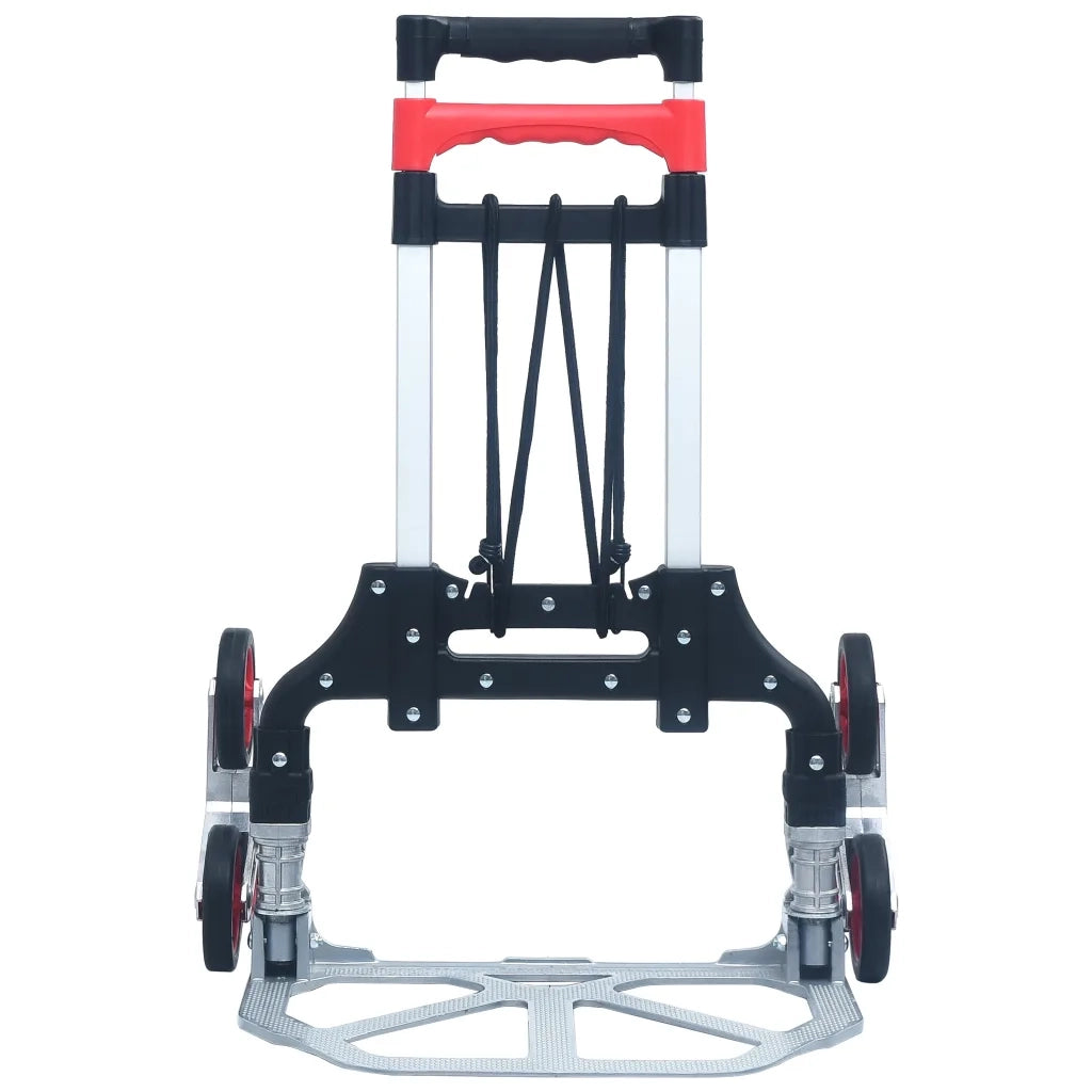 Carrello per Scale Pieghevole 70 kg in Alluminio Argento CFW8754240