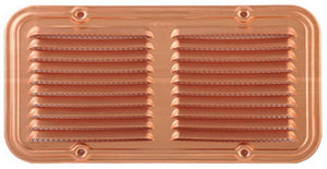 griglia aerazione rame 14x25 cm cod:ferx.39259