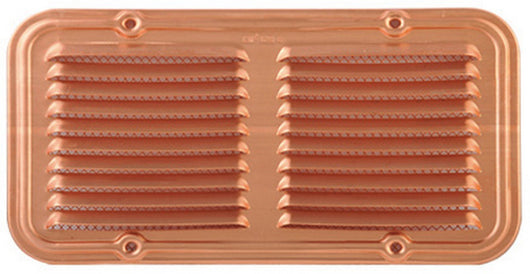 griglia aerazione rame 14x25 cm cod:ferx.39259