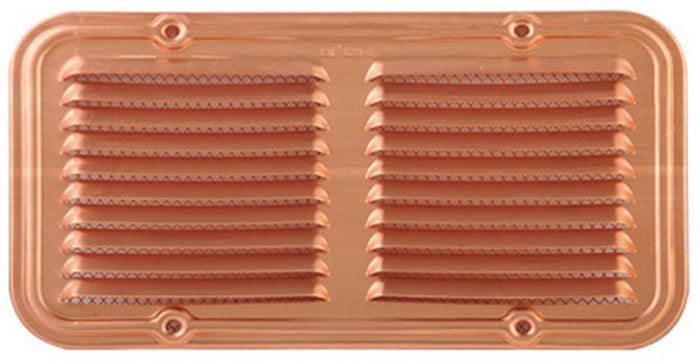 griglia aerazione rame 14x25 cm cod:ferx.39259