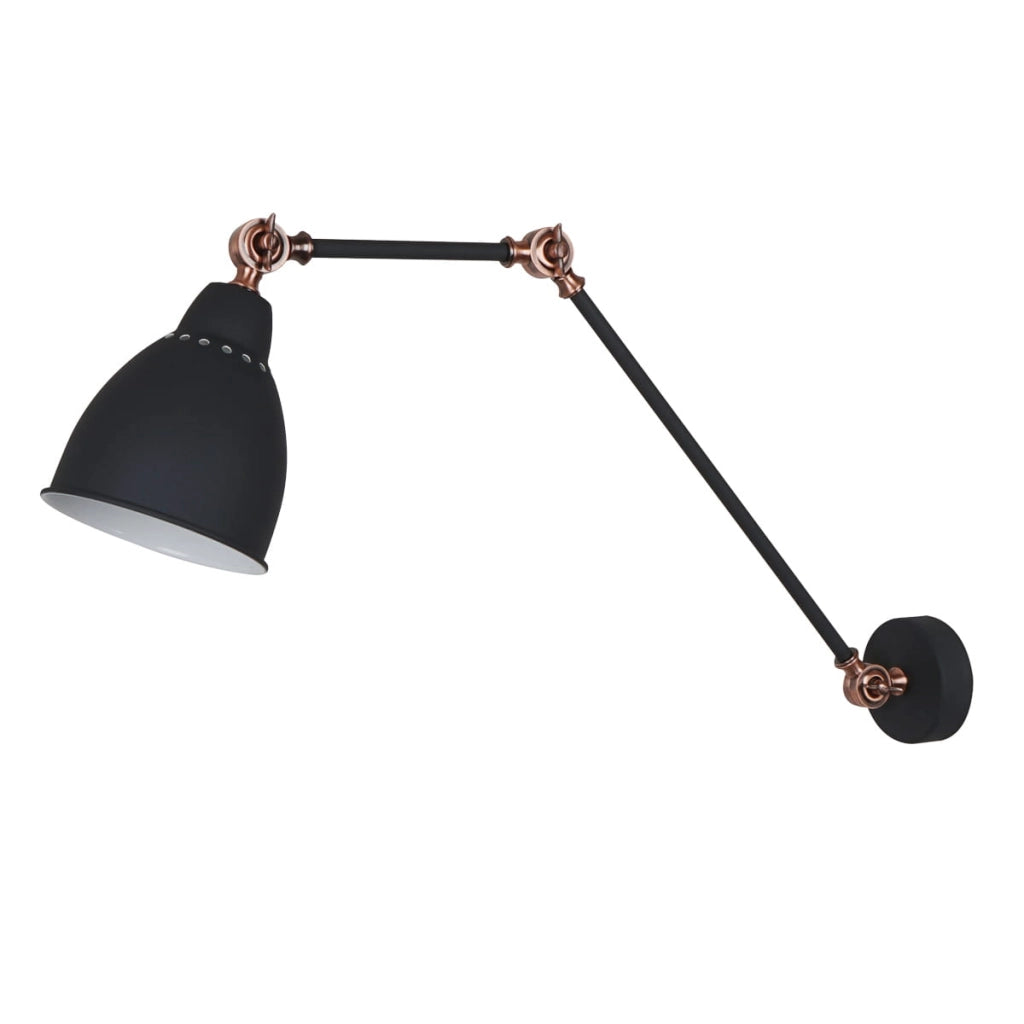 Italux Sonny applique industriale nero/rame E27 75cm
