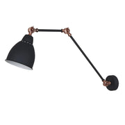 Italux Sonny applique industriale nero/rame E27 75cm