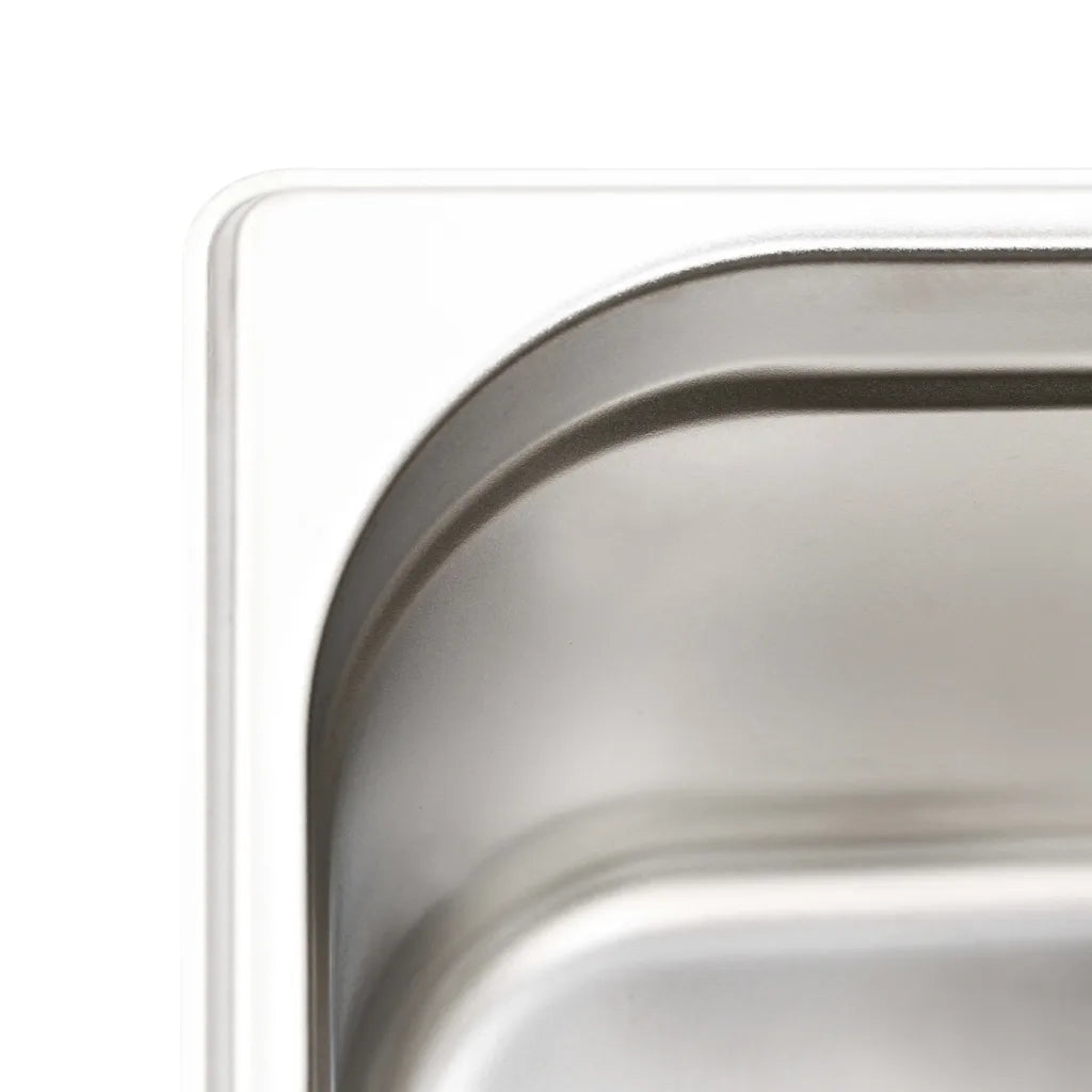 vidaXL Contenitori Gastronorm 8 pz GN 1/6 150 mm in Acciaio Inox